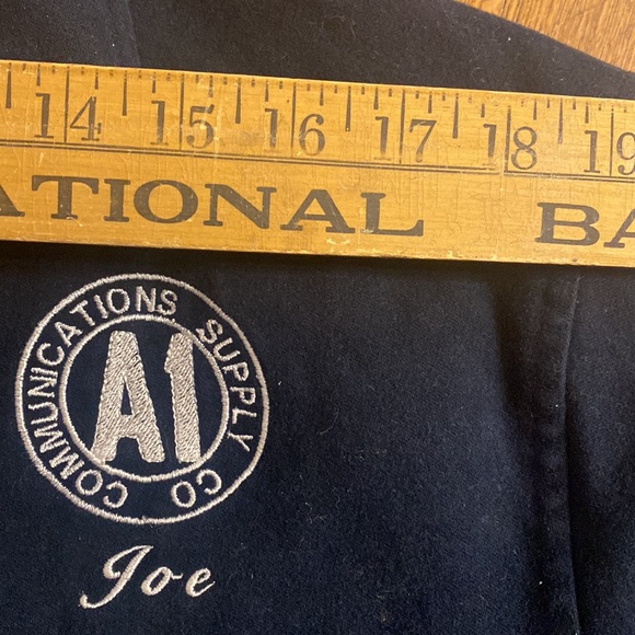 Levi Strauss & Co  Shacket Men’s Medium Heavy Shirt/Jacket Lined Pockets Blue - Picture 10 of 13